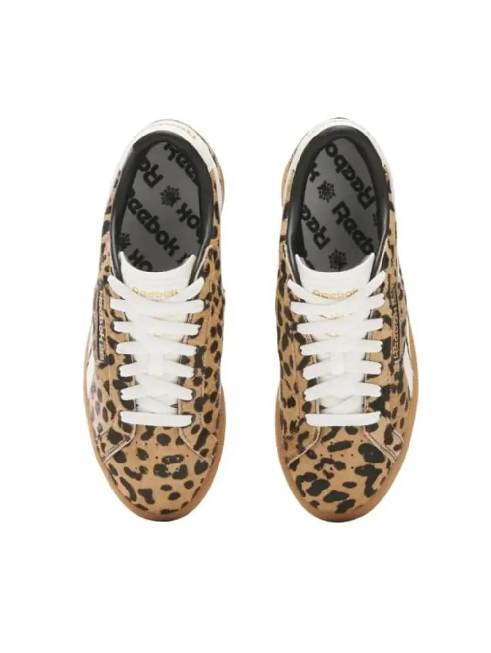 90$ Reebok Club C Grounds Uk Features Sneakers Women's Size 6 US / 36 EU Brown - Picture 4 of 5